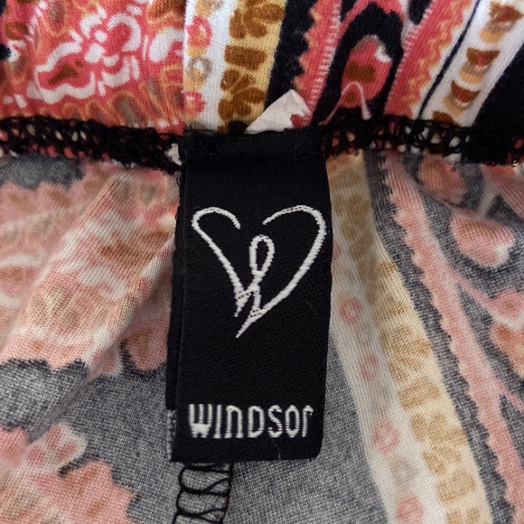 Windsor Desert Haze Paisley Flare Pants Size S - Picture 5 of 6